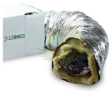 Alu-Abluftschlauch Aluflexrohr schallgedämmt Sonoconnect - 10m (102mm)