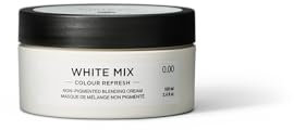 Maria Nila Color Refresh, White Mix 100 ml, mascarilla capilar sin pigmentos, realza los colores pastel cuando se mezcla, 100% vegana y sin sulfatos/parabenos