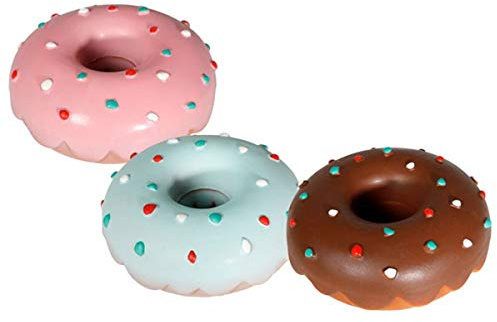 Beeztees Latexspielzeug Doggy Donuts ø: 3 x 12 cm farblich Sortiert