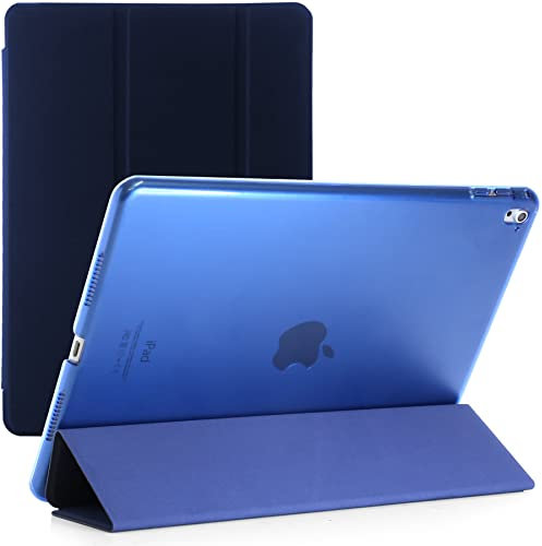 Custodia intelligente per Apple iPad Pro 9.7 2016 A1674/1675 con accensione e spegnimento magnetico automatico (blu)