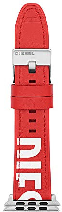 Diesel Men's 42mm, 44mm, and 45mm Leather Band for Apple Watch®