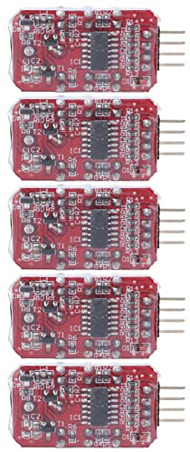 LiPo Battery Checker, Precise IC 5 Pcs Sound and Light Remindering Lithium Battery Low Voltage Alarm, wirksam für Schiffsmodelle