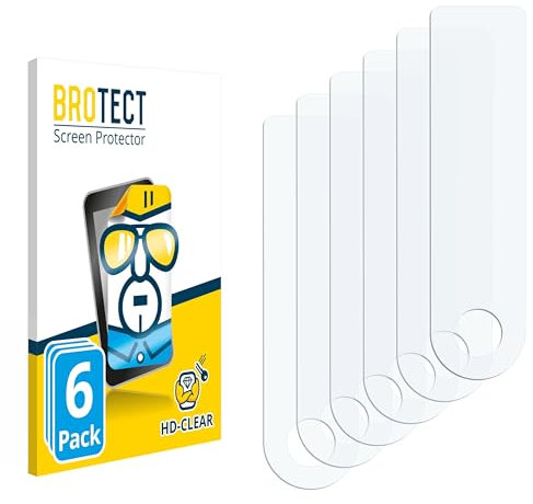 BROTECT 6 Stück Schutzfolie für Xiaomi Mi 4 Pro Displayschutz Folie Made in Germany, Ultra-Klar