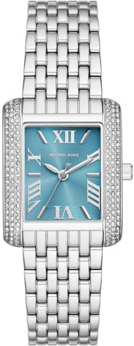 Michael Kors 32027706 Montre analogique à Quartz pour Femme Taille Unique Argenté, argenté, Taille Unique, Moderne