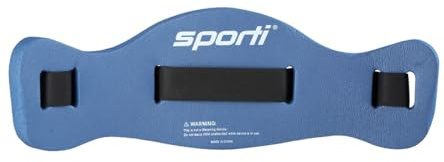 Sporti Premium Swim Belts, Swim Float Jogbelt with Adjustable Belt for Water Fitness Exercises, Swimming Trainer Flotation Belt - Dark Navy - L/XL