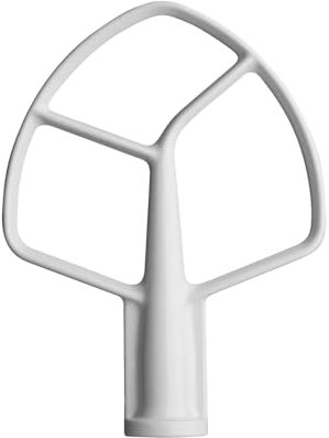 Galloparts Frusta piatta AP3881259 4162164 compatibile con frusta piatta rivestita KitchenAid 5-QT KP50P KPM5 KPM50 KSM5 KSM50 KSM50P KSMC50 KSMC50 K5SS KP50 4K5SSOB0 4K5SSOB0 4K5SSOB0 SSWH1