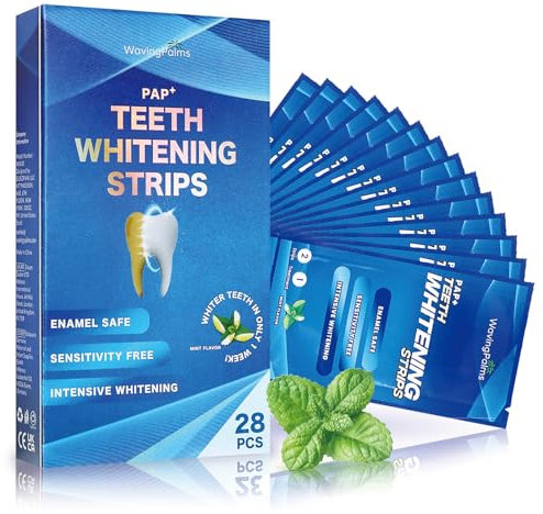 Zahnaufhellung Bleaching Teeth Whitening Strips (28 count (Pack of 1), Milde Minze)