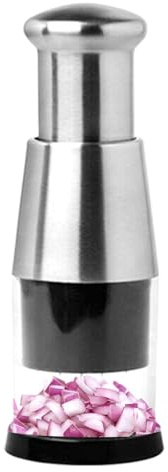 Hachoir À Ail Pressé, Hachoir Manuel, Hachoir À Oignon Main En Acier Inoxydable, Hachoir À Légumes Multifonctionnel Portable, Trancheuse À Fruits Et Légumes À Main Avec Récipient Pour La Cuisine