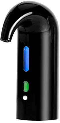 Electric Wine Aerator Pourer One Key Operation Dual Pump Instant Automatic Wine Oxidizer Dispenser Portable Rechargeable Smart Wine Decanter Pourer