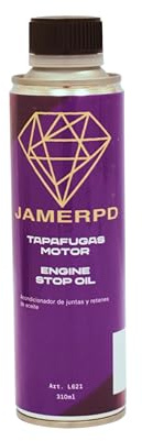 JAMERPD Sellador de Fugas de Aceite de Motor | Aditivo Antifugas para Sistemas de Aceite | Repara Microfugas y Filtraciones | Compatible con Todos los Aceites de Motor | 310 ml
