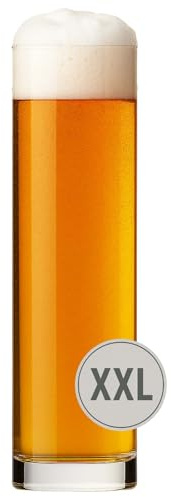 Rastal XXL Riesen-Kölschglas – 3 Liter (3,3 Liter randvoll) – Bierglas für Vereine, Meisterschaften und als Trophäe – Mundgeblasenes Bierglas in Übergröße – Höhe: 40 cm