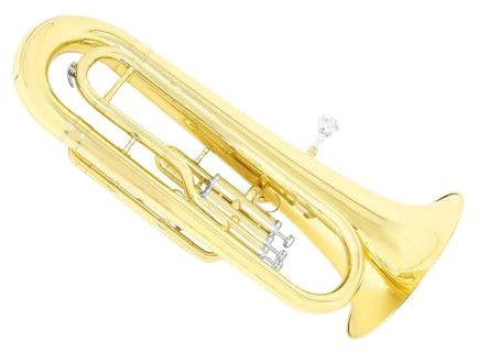 Bb Flach Tenorhorn 3 Schlüssel Vertikal Blechblasinstrument Euphonium Professional Anfänger-Euphonium