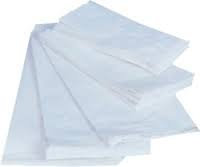 KG 10 SACCHETTI IN CARTA 14 X 30 BUSTA PER ALIMENTI BIANCHI PZ 1500/2000 IN DISPENSER BIANCO LATTE SACCHETTO MEDIO