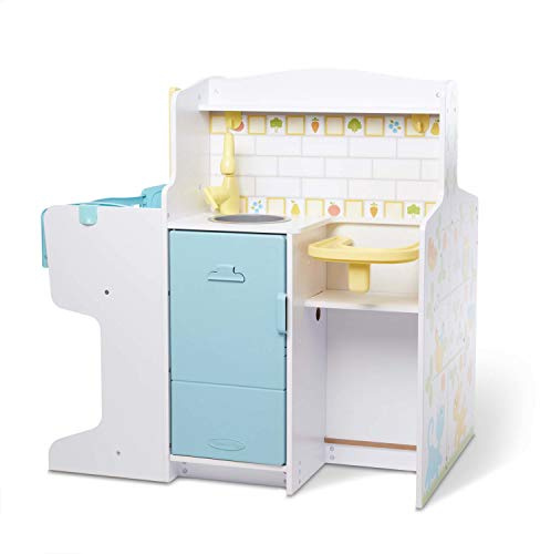 Melissa & Doug Mine to Love Baby Care Activity Center for Dolls - Kitchen, Nursery, Bathing-Changing