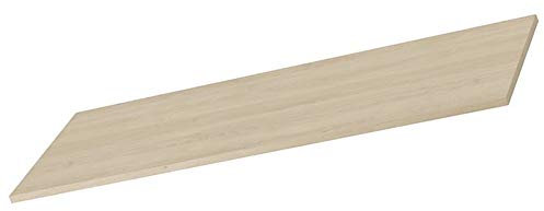 VBChome tvättställsplatta – moduo kollektion kan väljas hype/tvättställskonsol för tvättfat för badrum kylskåp bänkskiva/färg: Sandek 119,8 cm x 45 cm x 1,8 cm Sand Eiche