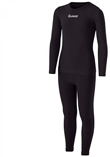 JAKO Mädchen Thermo-Unterwäsche Set Longsleeve + Long Tight C6353-08 140/152