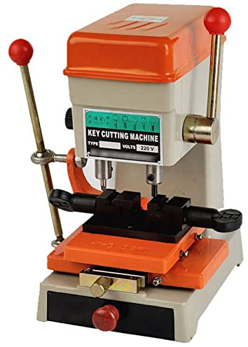 XDLYWUZIQ Taladro Cortadora De Llaves Vertical, 120 W Máquina Fresadora De Llaves Universal Profesional Taladro De Columna, Máquina Copiadora De Llaves para Llaves De Puerta De Casa Llaves