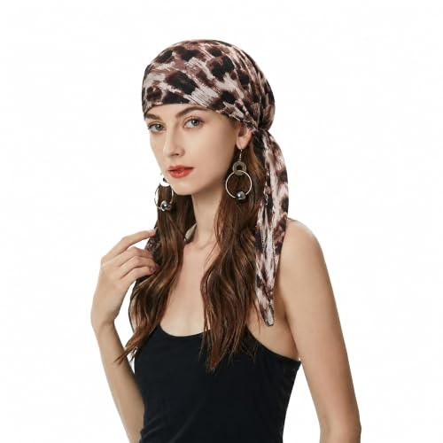 ZLYC Women Summer Chemo Beanie Hat Turbans Head Scarf Pre Tied Headwear | Lightweight and breathable