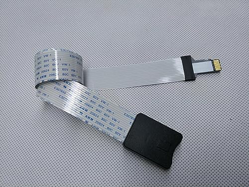 CENPEK Micro-SD-auf-Micro-SD-Adapter, TF-Karten-Verlängerungskabel, 48 cm, für Datenaktualisierung für Auto-GPS-Navigatoren, Datenaktualisierung für Instrumentierung