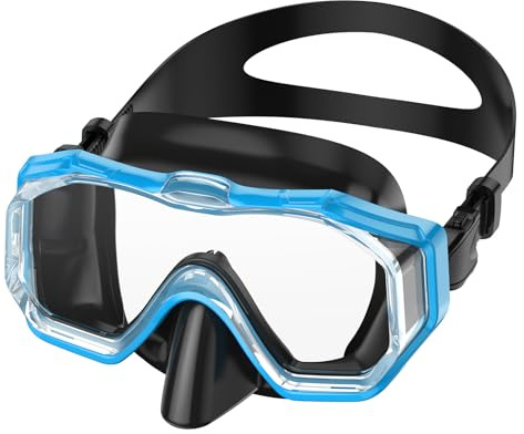 WSTOO Swim Goggles with Nose Cover for Ages 5-12, Youth, Adults, Unisex