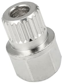 Partuto Wheel Lock Lug Nut 40/23PT - for BMW Steel Silver Tone - 1 Pc