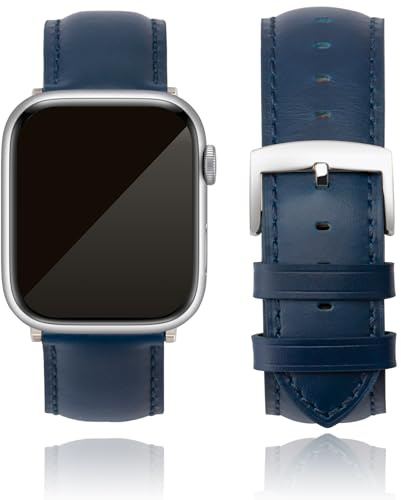 CORROPELLE Leather Watch Straps Compatible with Apple Watch 49mm 46mm 45mm 44mm 42mm 41mm 40mm 38mm, Top Grain Leather Replacement Straps for iWatch Series 11 10 9 8 7 6 5 4 3 2 1 SE3/2/1 Ultra3/2/1