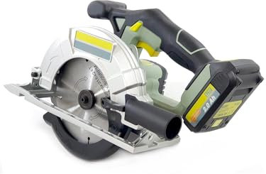 Avilia Sega Circolare Multifunzione 20V - 230Hz, 0-3650 Giri/Min - Smerigliatrice con Lama 165mm, Telaio Alluminio, Regolazione Angolare, Motore in Rame, 9 Accessori