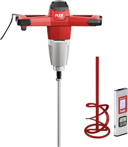 FLEX Rührwerk Aktion MXE 1000 HP2 120 + ADM 30 smart – 1010 Watt (Maße 640 x 425 x 305 mm, Gewicht 10,05 kg) 534502