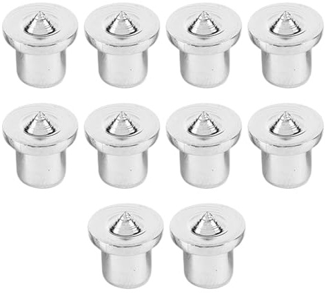 10Pcs 8mm Dowel Drill Center Points - Professional Woodworking Marking Tool for Pin Alignment