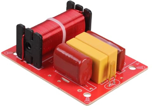 HDOYTXXM Modulo Crossover per Altoparlanti a 2, filtri frequenza del Suono Potenza per sistemi HiFi, costruisce Un distributore Bassi Alti