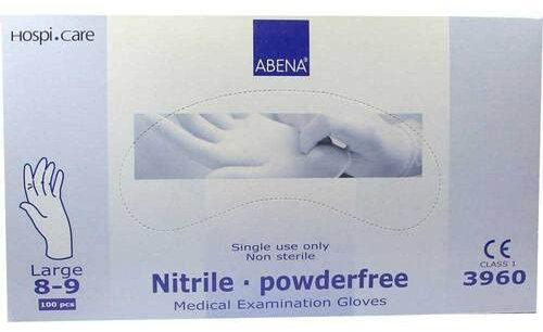 NITRIL HANDSCHUHE ungepudert L 100 St