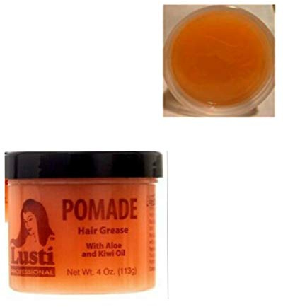 Lusti Hair Grease Pomade with Aloe and Kiwi Oil, 4.oz