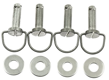 HCmotorku Elemento di fissaggio rigido per borse laterali moto, perno di montaggio bullone a vite, adatto per Harley Touring Road King Electra Glide FLHX FLHR FLHS Softail
