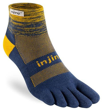 Injinji Trail Midweight Mini-Crew Unisex Tåstrumpor, Månbelyst, S
