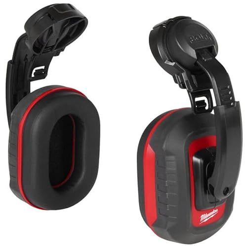 Milwaukee BOLT SNR Ear Protectors 30 dB for Bolt Helmet, black, One Size
