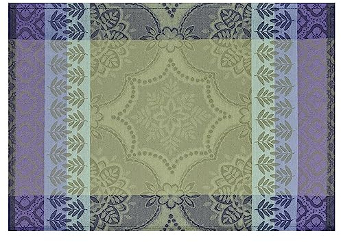 Le Jacquard Français 25565 Beschichtete Tischsets (2er Set) Bastide Olive 52X38 cm
