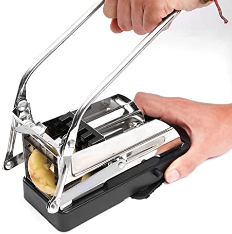 Puntarelle Cutter Zucchini,Vegetable and Potato Slicer,Multifunction French Fries Cutter,Vegetable Shredder,Potato Chip Cut Machine for Kitchen Air Fryer