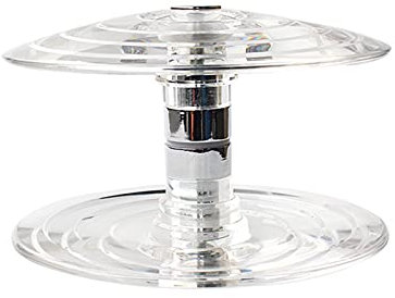 TONZN Schiebetürgriff aus Glas, Türknauf für Duschabtrennung aus Acryl, Hardware-Zubehör für Schiebetürknöpfe für die Innenduschwand