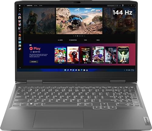 Lenovo LOQ - Computer portatile da gioco da 15,6, FHD (1920 x 1080) 144 Hz IPS, Intel Core i5-13420H, memoria RAM 1TB, NVIDIA GeForce RTX 3050, KB retroilluminato, Wi-Fi 6E, Win11, Storm Grey, TECL