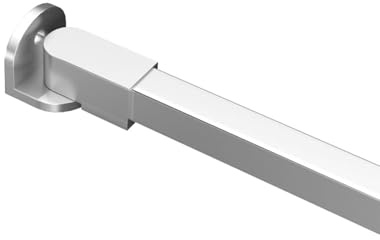 Homgoday Barre de stabilisation pour paroi de douche - Barre de stabilisation pour paroi de douche - En acier inoxydable - 47,5 cm
