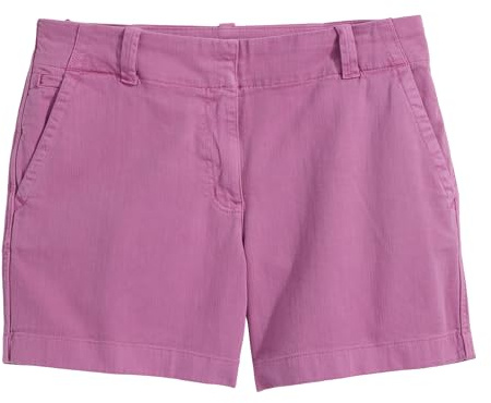 Vineyard Vines Womens Herringbone 5 Every Day Short, Black Raspberry, 0