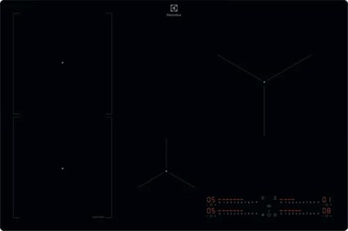 KIS82453I Induction Hob 4 Burners 80 cm Glass Ceramic Black