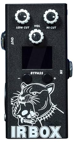 Luocute Gitarreffektpedal, 9 Tonvalsanalogeffektpedal med True Bypass och 6,35 Mm Gränssnitt, för Elgitarr och Bas