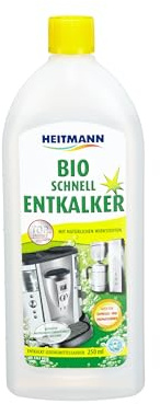 Heitmann Bio Schnell Entkalker: Reinigung von Elektrogeräten, Kaffeemaschinen, Espressomaschinen, Wasserkocher, 6×250ml
