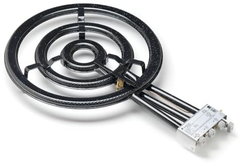 Paellero circular 2 fuegos para interior P 19,90 kW diám. 60 cm para gas butano