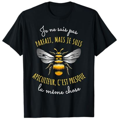 Abeille Tshirt Apiculteur Humour Homme Femme Cadeau Apicole T-Shirt