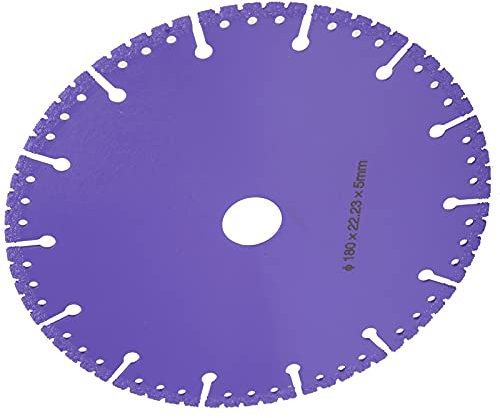 Sägeblatt, gelötetes Sägeblatt verbessern die Arbeitseffizienz Praktisch und langlebig Langlebig für die Fabrik zu Hause(180mm in diameter)