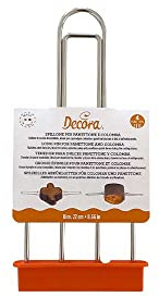 Dekorera 0064018 Rostfritt stål 22 cm 4 PUNKTER FÖR PANETTON OCH KOLOMBA