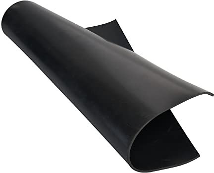 Plaque de caoutchouc de silicone, joint en caoutchouc plein résistant à la chaleur, utilisé pour les joints, longueur 200 mm, largeur 200 mm, épaisseur (4 mm)