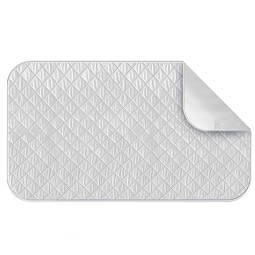 JoboJi Copriasse da Stiro 80x140cm 60x120cm 70x100cm 100% Cotone E Tessuto, Foderina da Stiro Termoriflettente Supermorbido(60x120cm/24x47in)